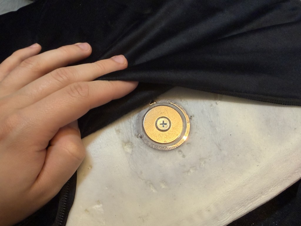 Secret Gear FX1 wnętrze poduszki magnetycznej
